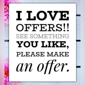✨✨I accept reasonable offers✨✨
